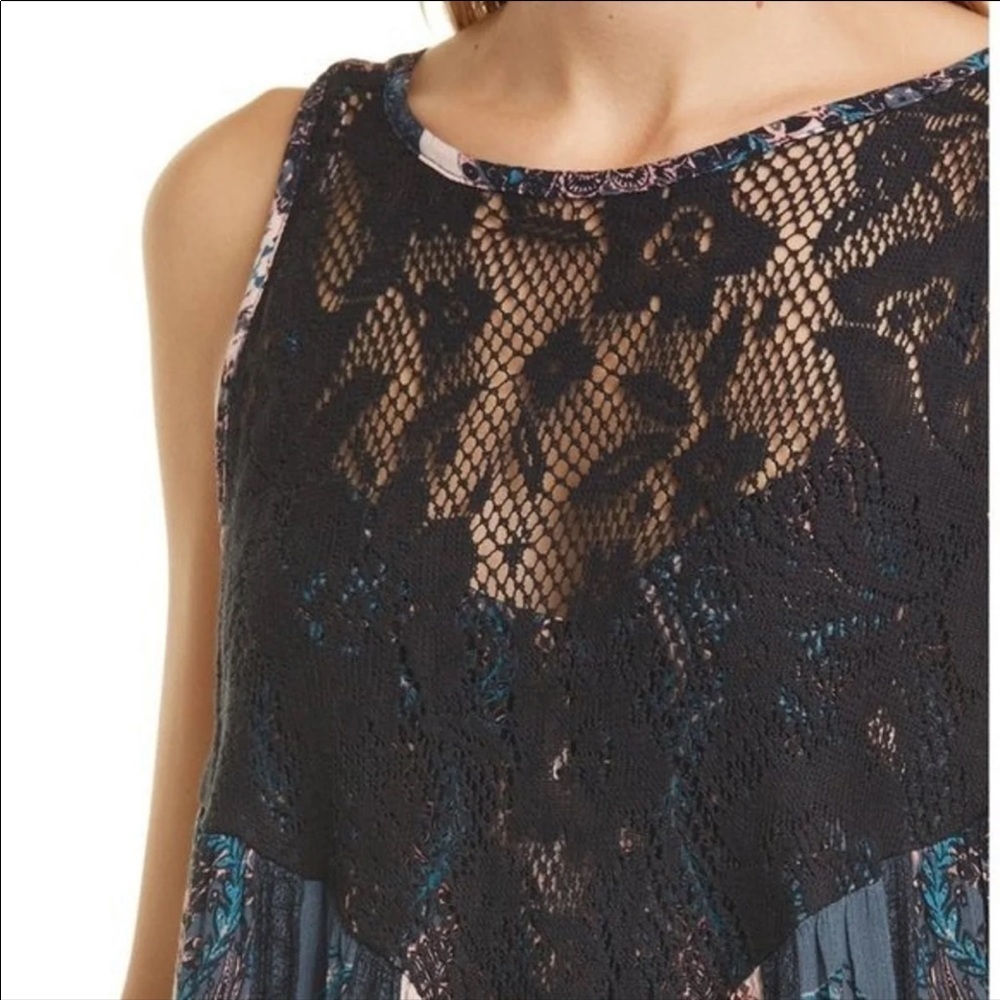 Free People Count Me In Trapeze Top - Picture 5 of 6